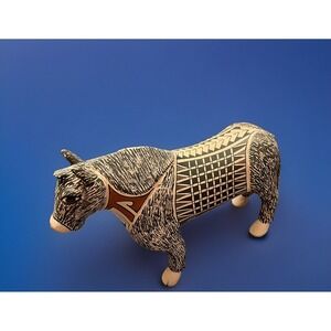 Mata‎ Ortiz Pottery Tomas Quintana Horse Pony Effigy Hand Made Clay Mexican Art